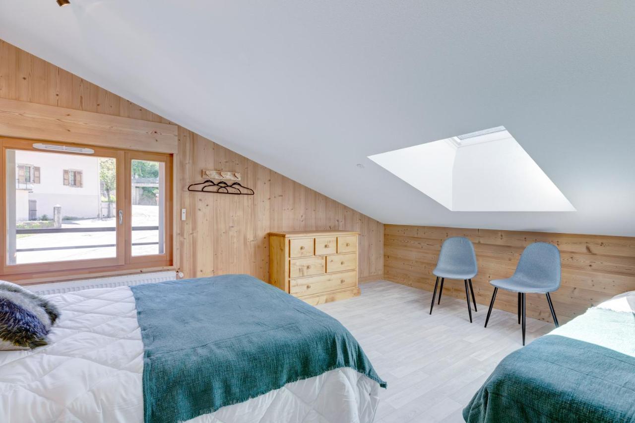 La Poudreuse - Duplex Avec Balcon Vue Montagne - Flumet Exterior foto